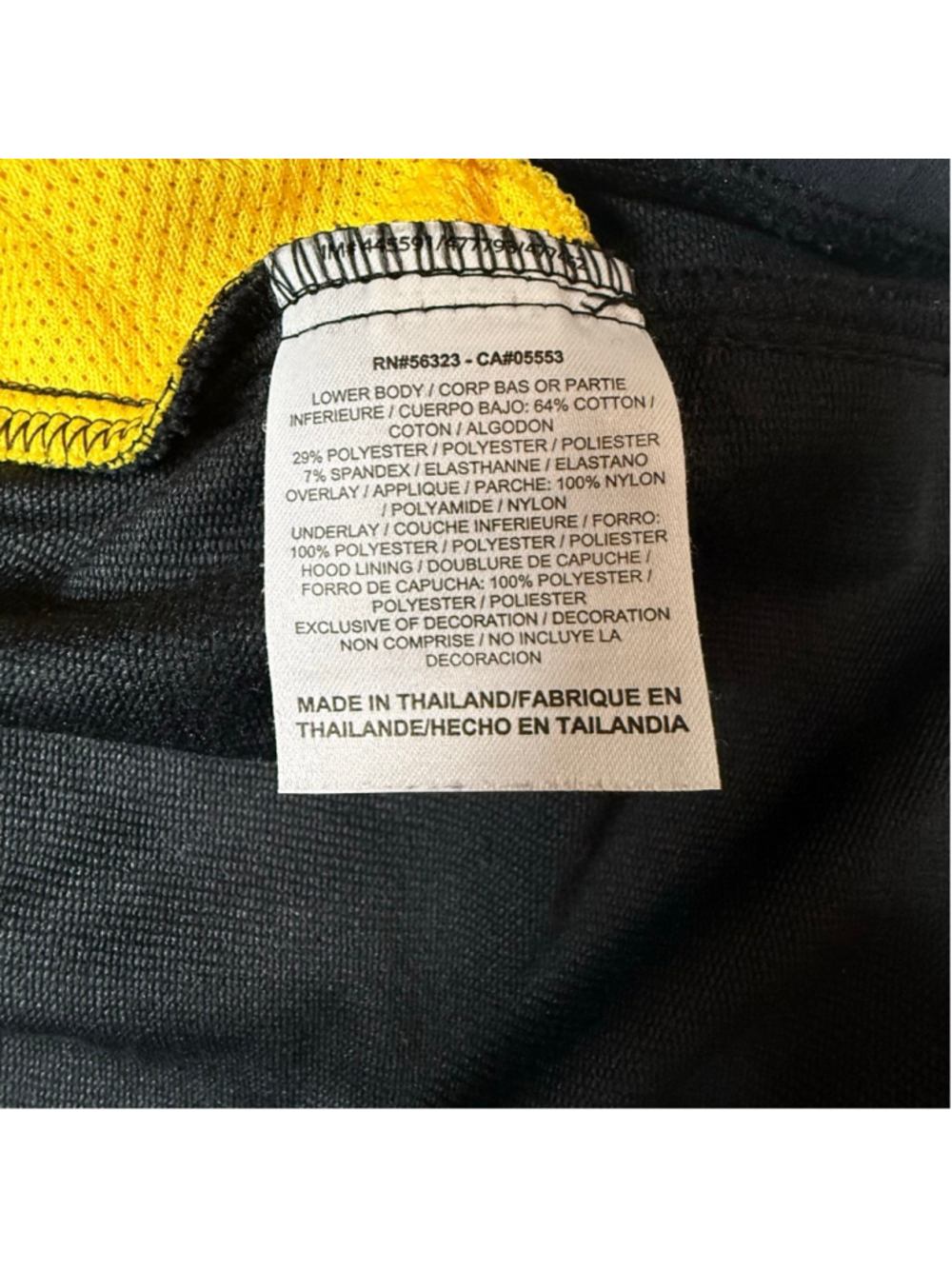 Men's Nike Livestrong Performance Windbreaker Large Yellow Black Vintage - Picture 14 of 14